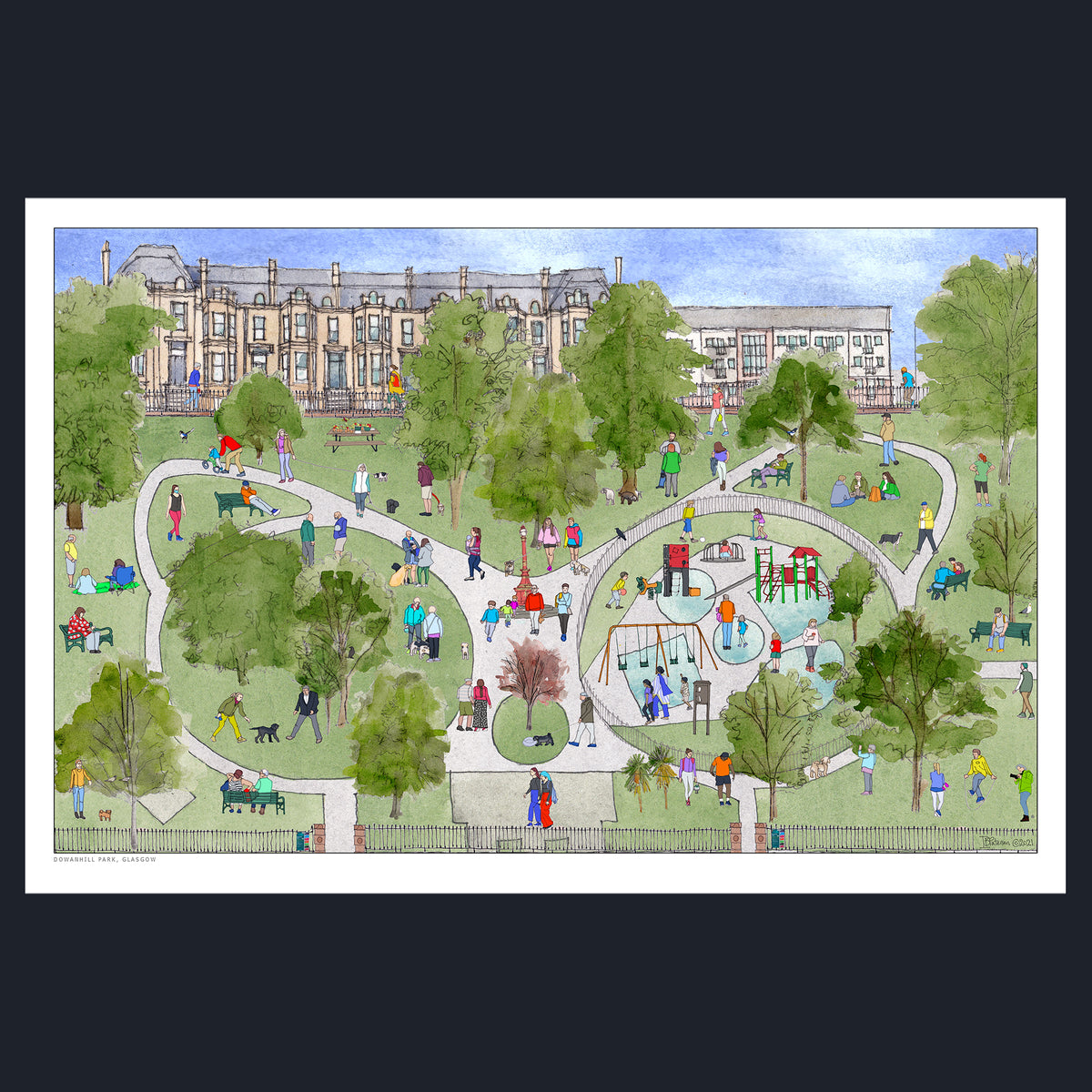 DOWANHILL PARK, GLASGOW
