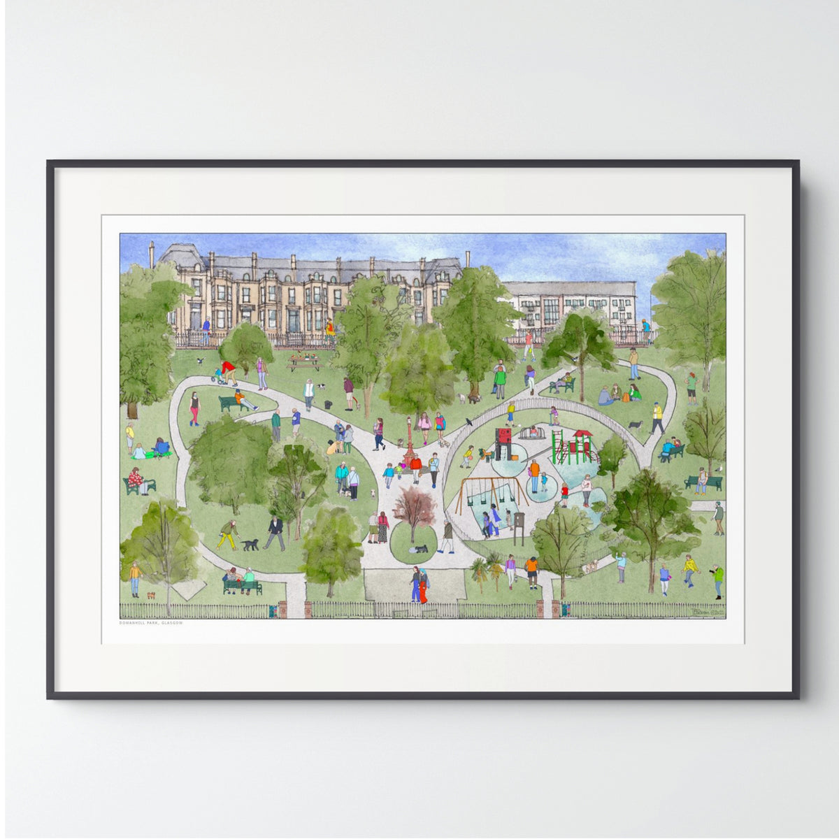 DOWANHILL PARK, GLASGOW