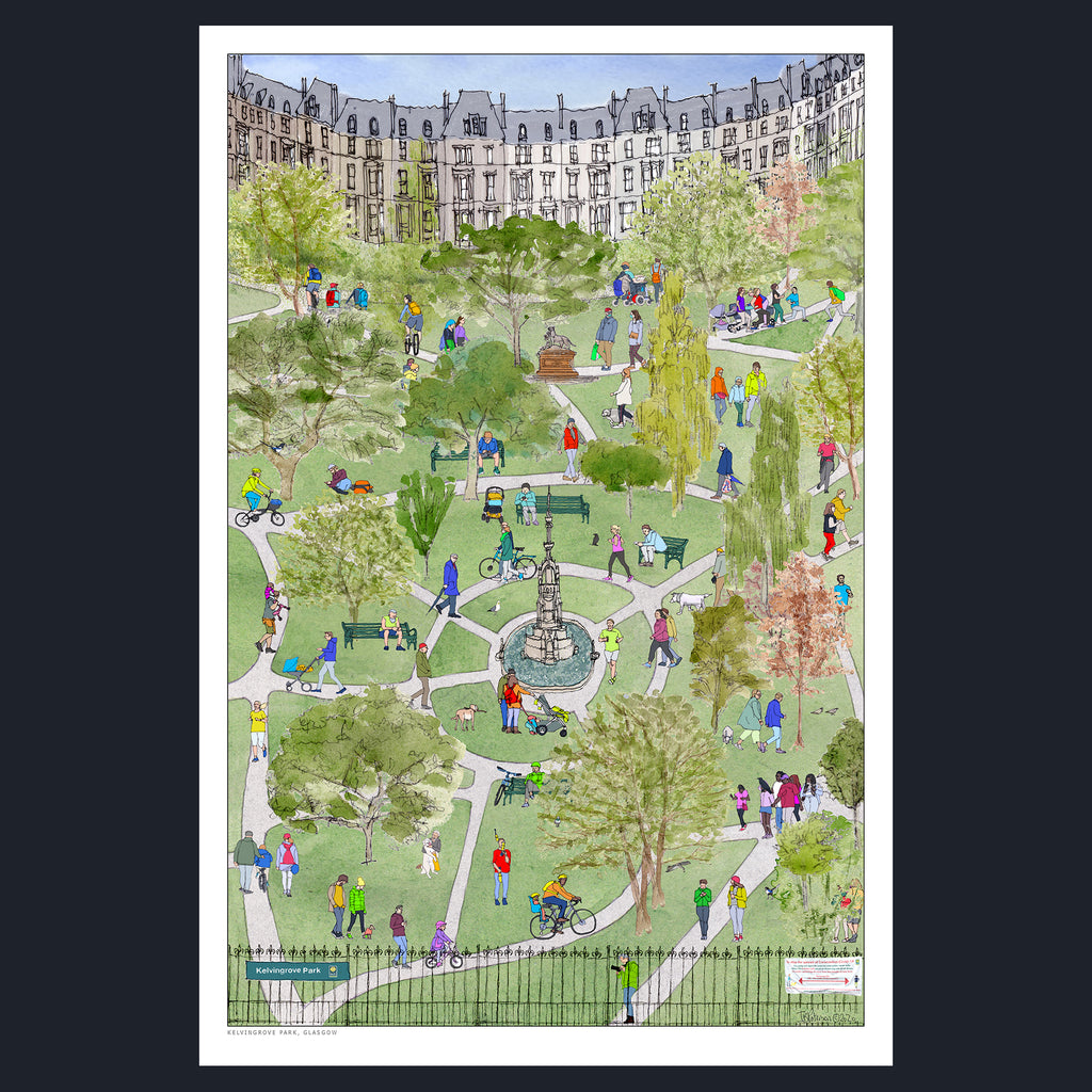 KELVINGROVE PARK, GLASGOW