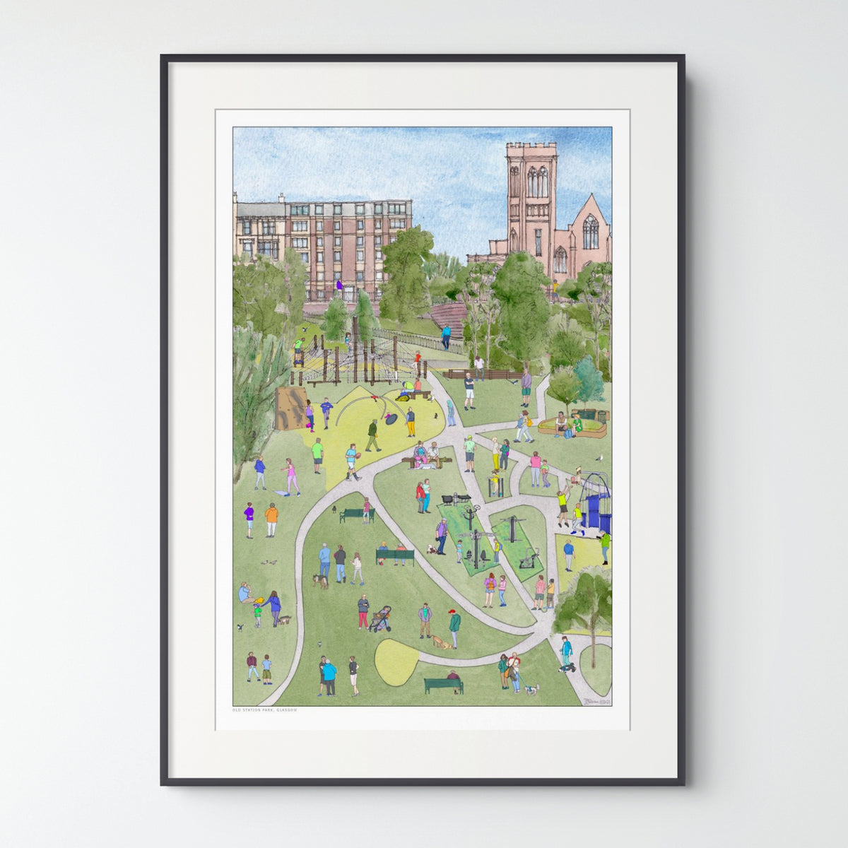 OLD STATION PARK, GLASGOW